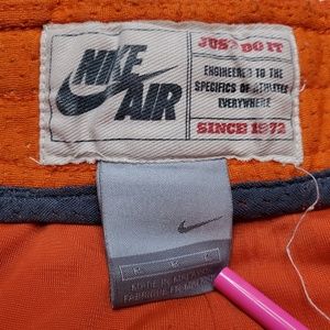 Nike Shorts - VTG Nike Air Orange Shorts Silver Grey Tag Medium Nike Shorts - VTG Nike Air Orange Shorts Silver Grey Tag Medium